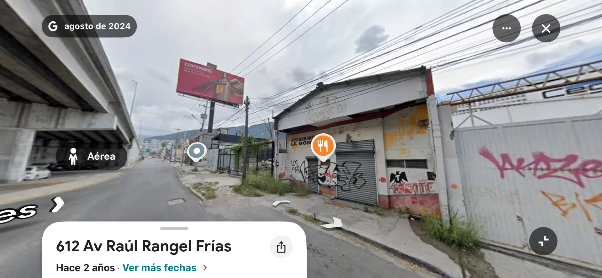 BODEGA COMERCIAL EN RENTA 250 M2 AV R CORTINES ESQ AV R RANGEL FRIAS (EN REMODELACION)